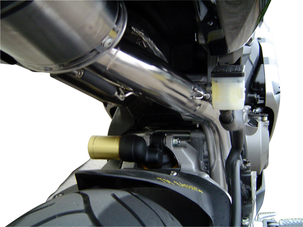GPR Exhaust System Honda CBR1000RR 2004-2007, Tiburon Poppy, Slip-on Exhaust Including Removable DB Killer and Link Pipe