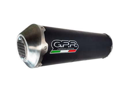 GPR Exhaust for Aeon Urban 350 2010-2016, Evo4 Road, Full System Exhaust, Including Removable DB Killer
