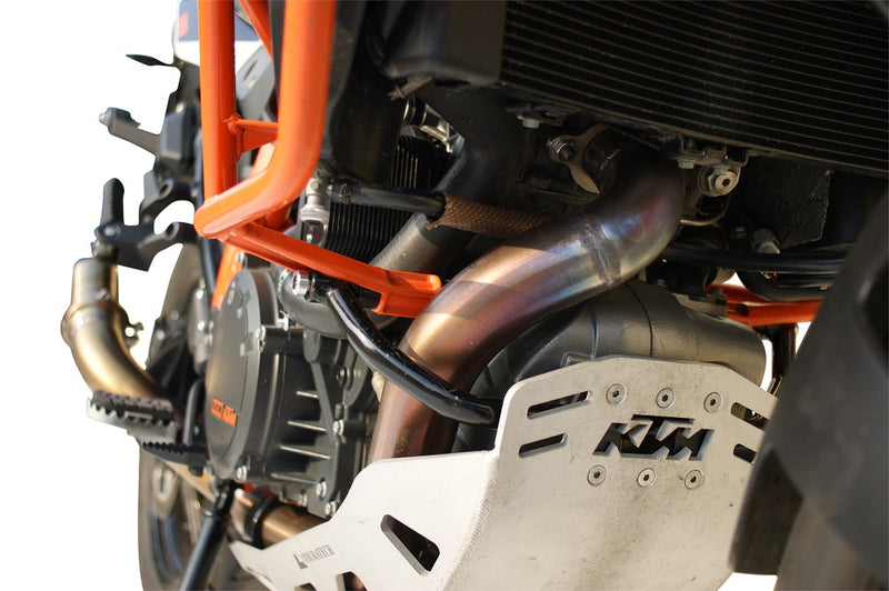 GPR Exhaust System Ktm LC 8 Super Adventure 1290 - S - R - T 2017-2020, Decatalizzatore, Decat pipe