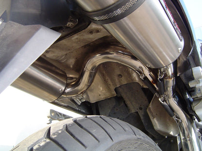 GPR Exhaust System Honda VFR800 V-Tec 2002-2013, Gpe Ann. titanium, Dual slip-on Including Removable DB Killers and Link Pipes