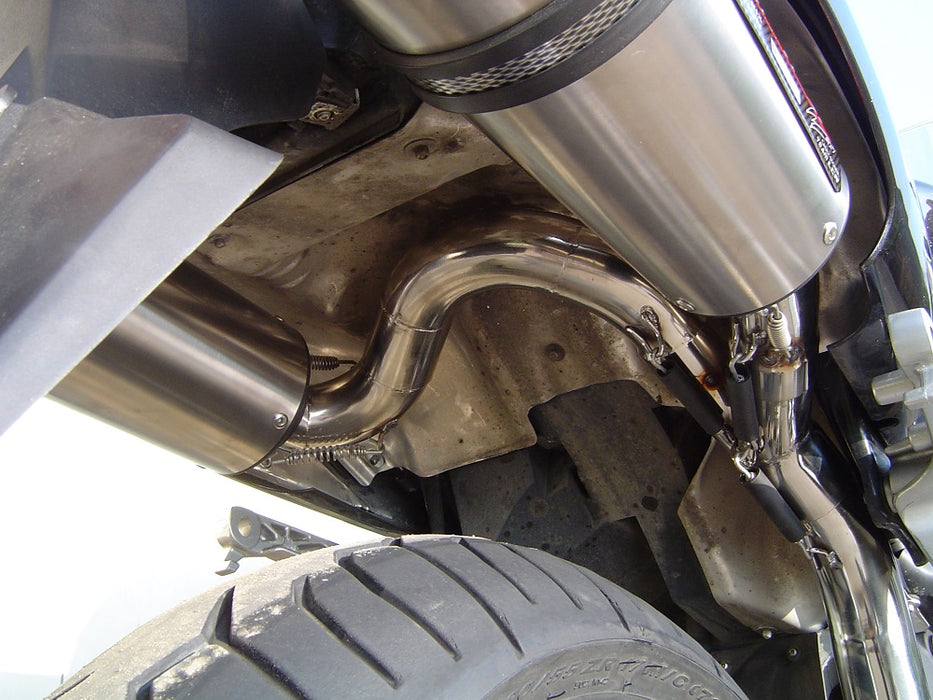 GPR Exhaust System Honda VFR800 V-Tec 2002-2013, Trioval, Dual slip-on Including Removable DB Killers and Link Pipes