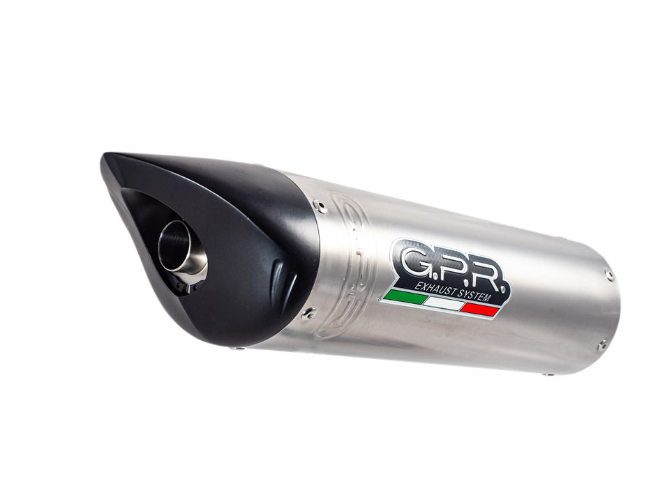 GPR Exhaust System Honda CBR1000RR 2004-2007, Tiburon Titanium, Slip-on Exhaust Including Removable DB Killer and Link Pipe