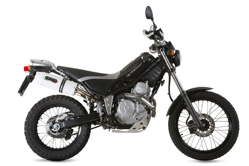 GPR Exhaust System Yamaha Tricker 250 2005-2008, Albus Ceramic, Full System Exhaust, Including Removable DB Killer