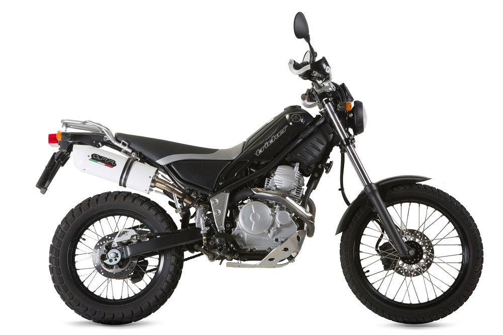 GPR Exhaust System Yamaha Tricker 250 2005-2008, Albus Ceramic, Full System Exhaust, Including Removable DB Killer