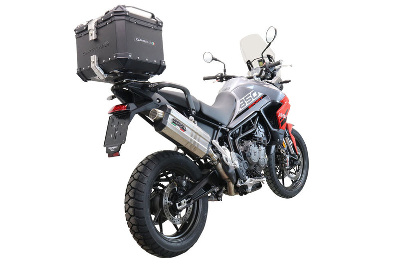 Triumph Tiger 900 2020-2023 GPR TECH 35 L Aluminum Top Case in Black with Specific Plate Included