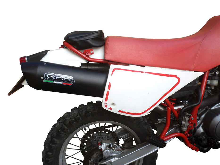 GPR Exhaust System Yamaha Tt 600 1983-1997, Furore Poppy, Slip-on Exhaust Including Removable DB Killer and Link Pipe