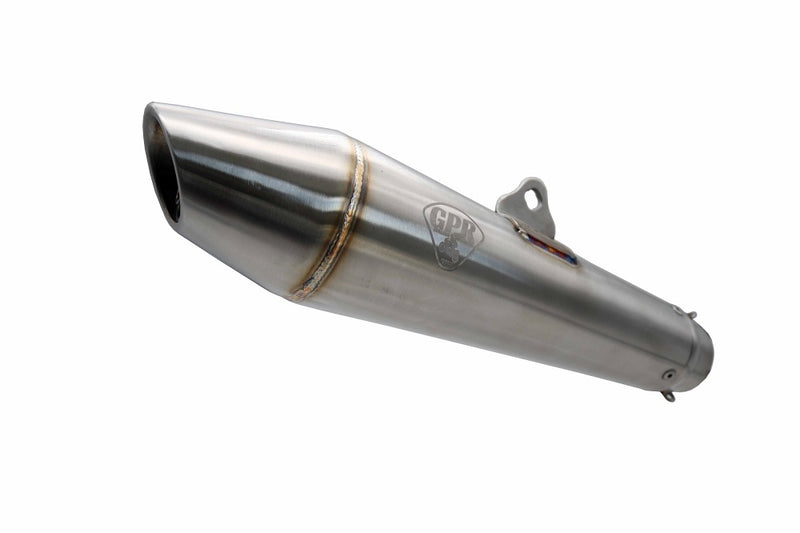 GPR Exhaust for Bmw R90 1973-1976, Vintavoge Cafè Racer, Universal silencer, Including Removable DB Killer, without Link Pipe