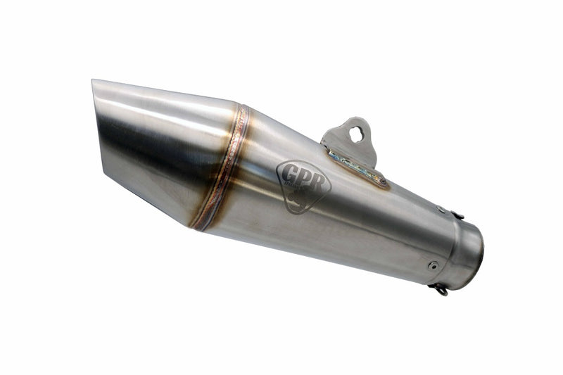 GPR Exhaust System Cafè Racer Cafè Racer 1980-2021, Vintavoge Cafè Racer, Universal silencer, without Link Pipe