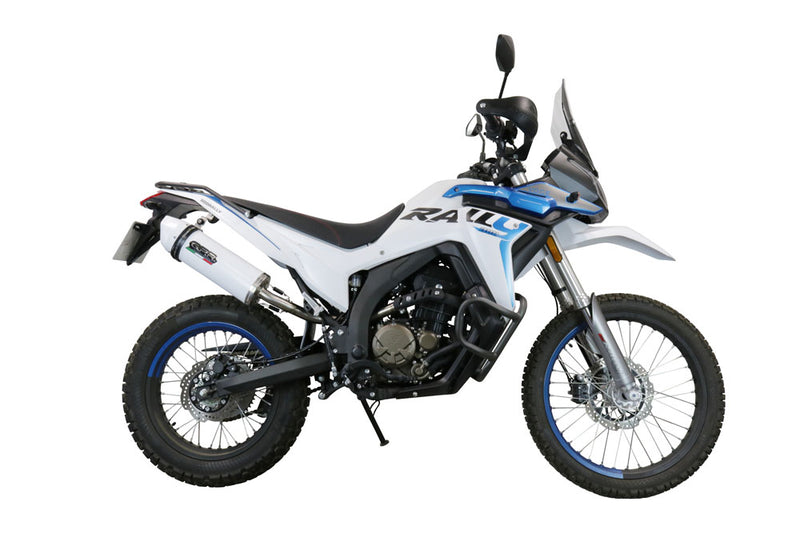 GPR Exhaust System Voge Valico 300 Rally 2022-2023, Albus Evo4, Slip-on Exhaust Including Link Pipe and Removable DB Killer
