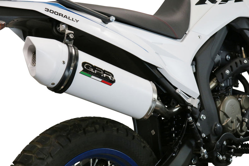GPR Exhaust System Voge Valico 300 Rally 2022-2023, Albus Evo4, Slip-on Exhaust Including Link Pipe and Removable DB Killer