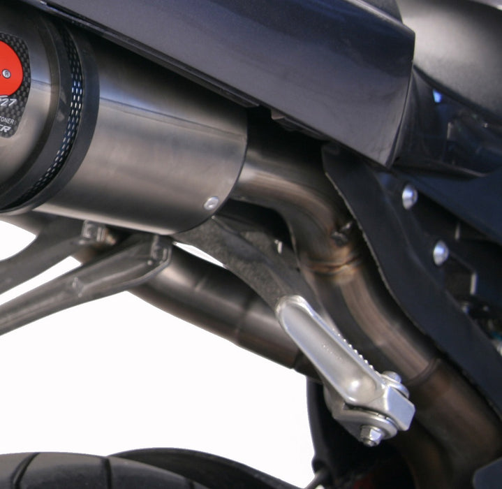 GPR Exhaust System Yamaha YZF 1000 R1 2004-2006, Furore Nero, Dual slip-on Including Removable DB Killers and Link Pipes