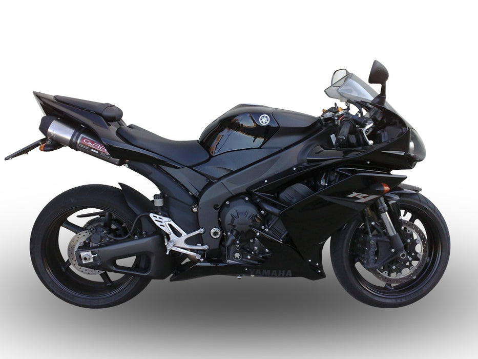 GPR Exhaust System Yamaha YZF 1000 R1 2007-2008, Gpe Ann. titanium, Dual slip-on Including Removable DB Killers and Link Pipes
