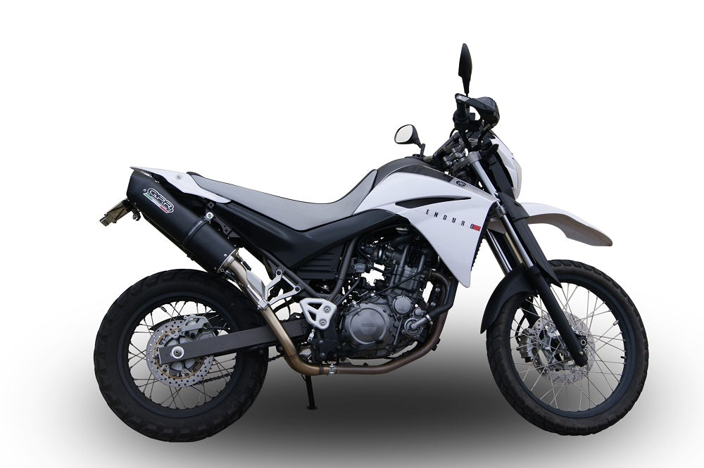 GPR Exhaust System Yamaha Xt 660 X-R 2004-2014, Furore Nero, Dual slip-on Including Removable DB Killers and Link Pipes