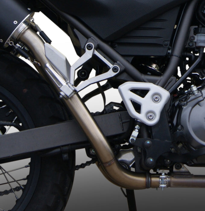 GPR Exhaust System Yamaha Xt 660 X-R 2004-2014, Furore Nero, Dual slip-on Including Removable DB Killers and Link Pipes