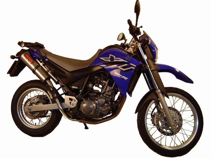 GPR Exhaust System Yamaha Xt 660 X-R 2004-2014, Gpe Ann. titanium, Dual slip-on Including Removable DB Killers and Link Pipes