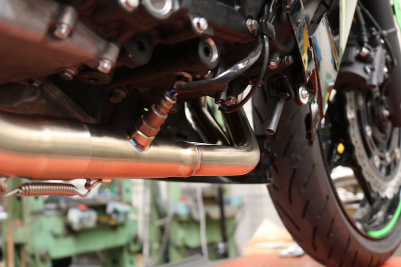 GPR Exhaust System Kawasaki Z400 2018-2022, Decatalizzatore, Decat pipe