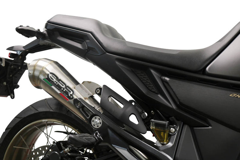 GPR Exhaust Zontes 350 X1 2022-2023, Powercone Evo, Slip-on Exhaust Including Removable DB Killer and Link Pipe