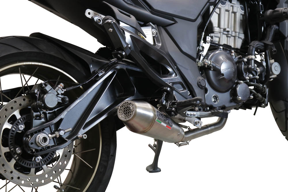 GPR Exhaust System Zontes 350 T2 2022-2023, Ultracone, Full System Exhaust, Including Removable DB Killer